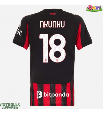AC Milan Christopher Nkunku #18 Hemmatröja Kvinnor 2025-26 Kortärmad